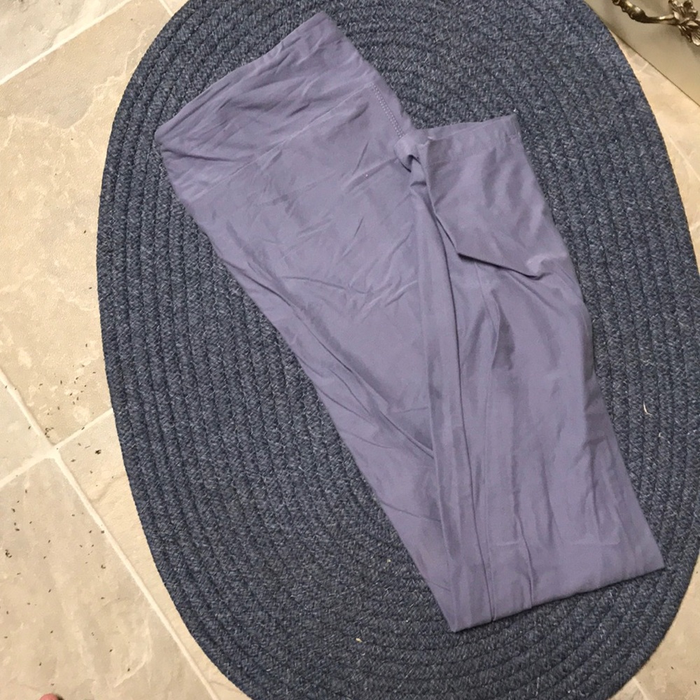 TC lilac solid LLR leggings